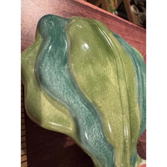 🌱🥕 Vintage Ceramic Veggie Plates – Radish (Treasure Craft) & Pea Pod Dish - Picture 10 of 16